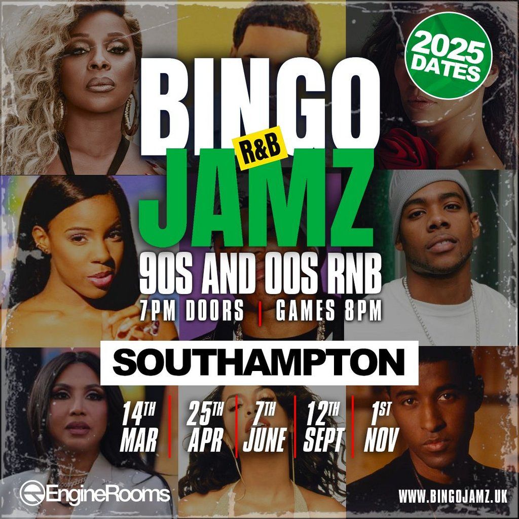 Bingo Jamz Southampton | 2025, 12 September | Event in Southampton | AllEvents