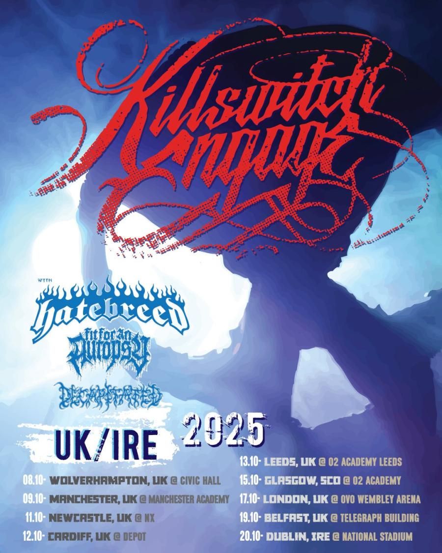 Killswitch Engage Belfast Tickets, 19 October | Event in Belfast | AllEvents