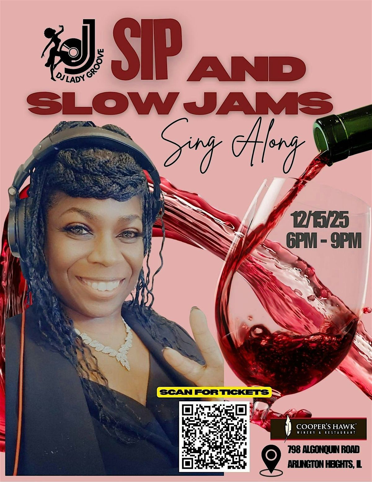 Sip and Slow Jam Sing-Along, 15 December | Event in Arlington Heights | AllEvents