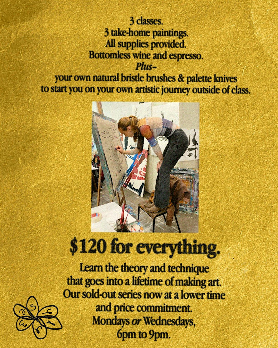 OIL PAINTING AND SIP w/ BOTTOMLESS WINE (3 PART SERIES) - (AGE 21+), 3 December | Event in Seattle | AllEvents