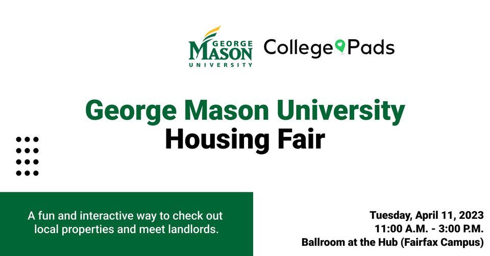 Mason University Housing Fair, Mason University, Fairfax
