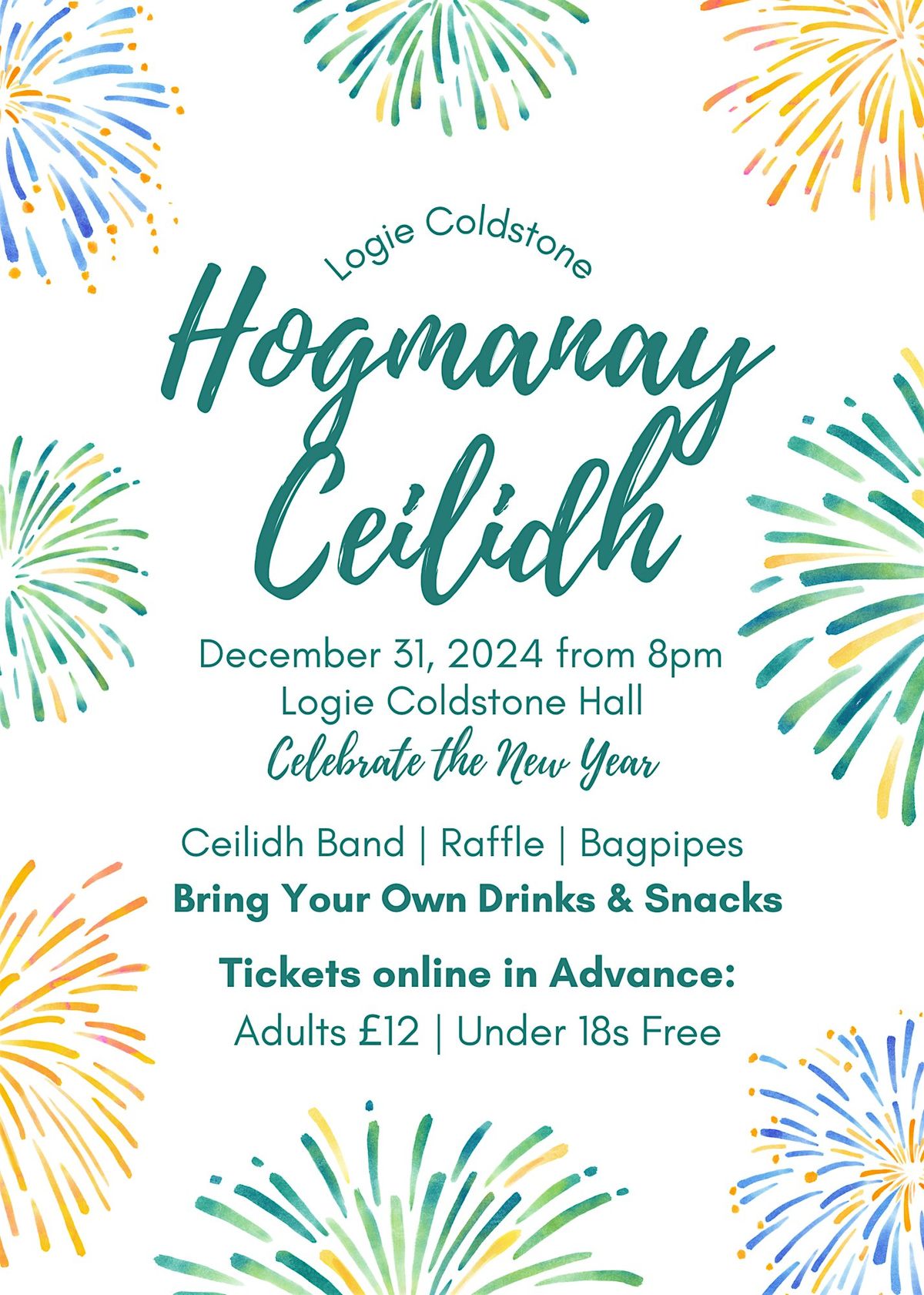 Hogmanay Ceilidh, 31 December | Event in Logie Coldstone | AllEvents