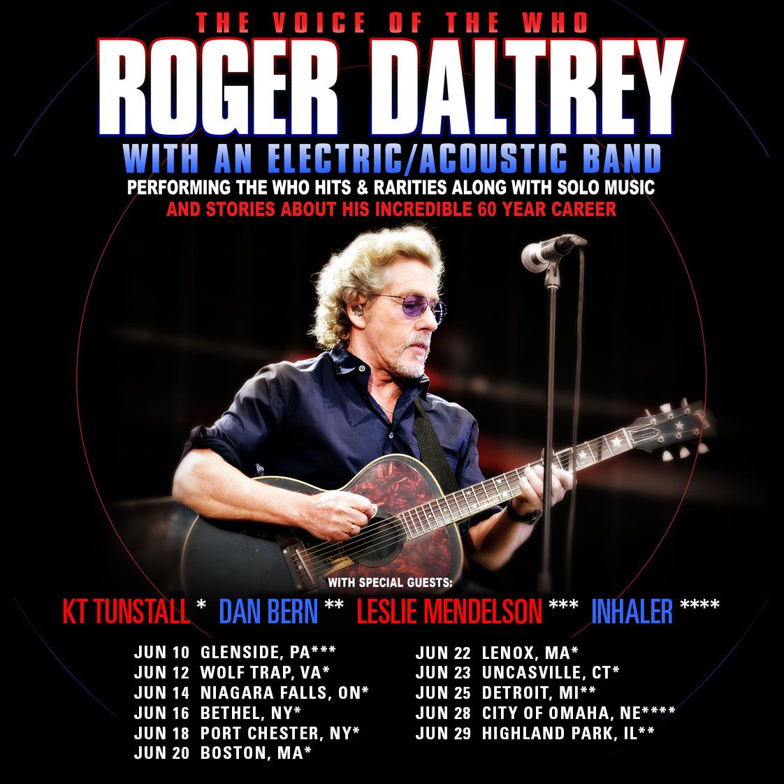 Roger Daltrey at Piece Hall, 30 July | Event in Halifax | AllEvents