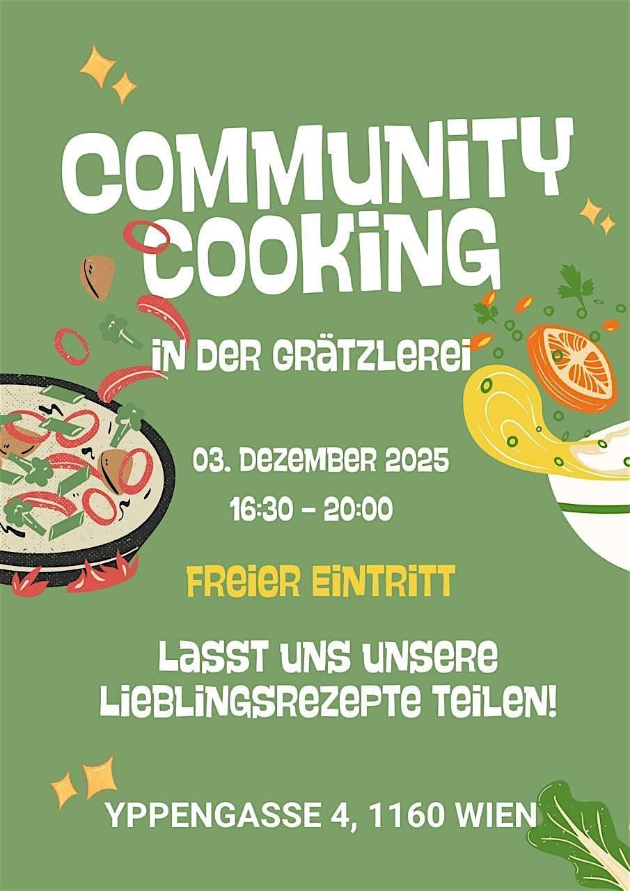 Community Cooking in der Grätzlerei, 3 December | Event in Wien | AllEvents