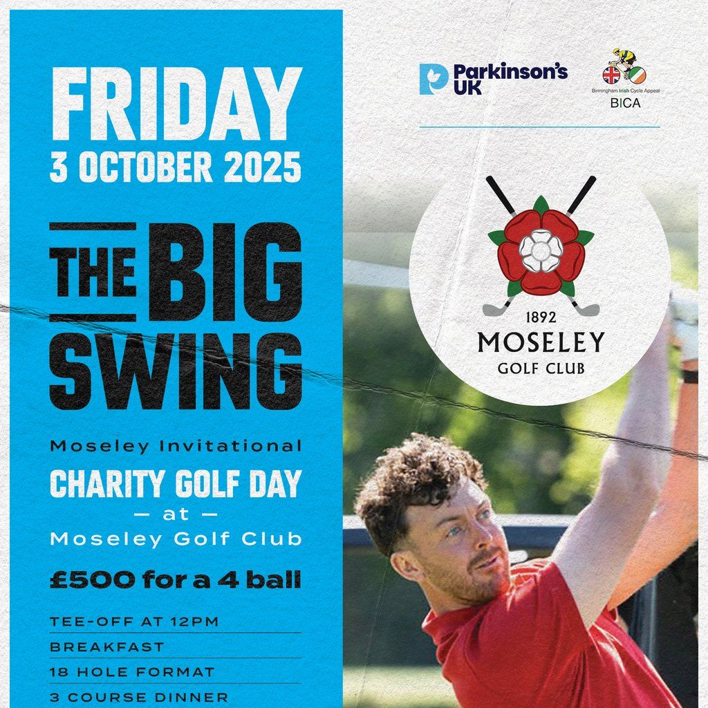 The Big Swing - Moseley Invitational Charity Golf Day, 3 October | Event in Birmingham | AllEvents