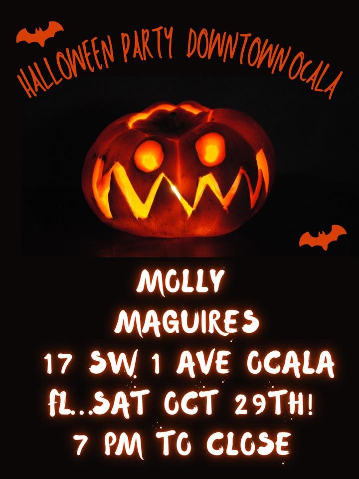 Downtown Ocala Halloween Party?Molly Maguires!, Molly Maguire's of