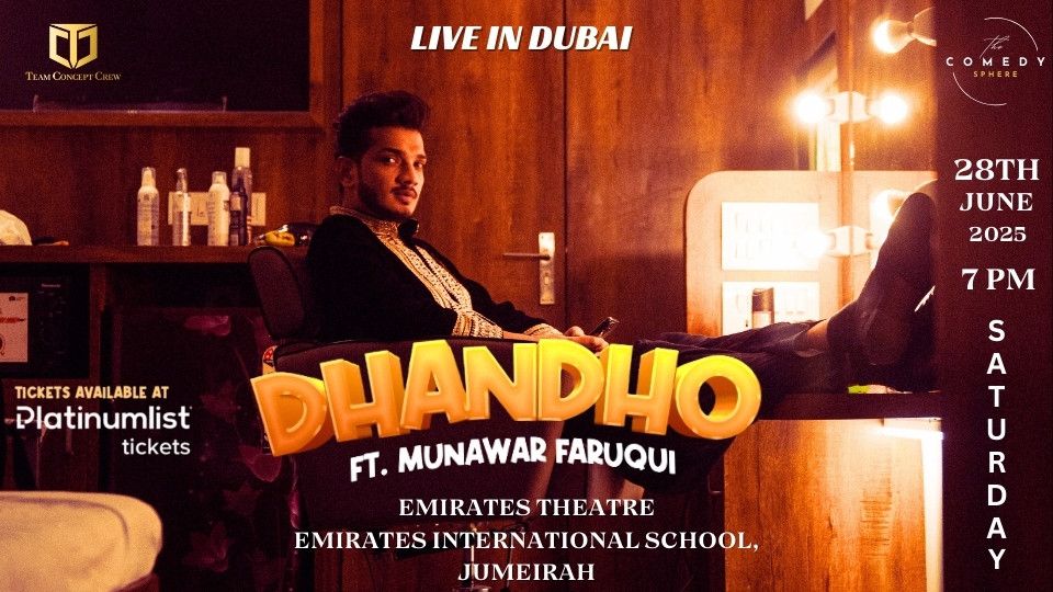 Dhandho ft. Munwar Faruqui live in Dubai, 28 June | Event in Dubai | AllEvents