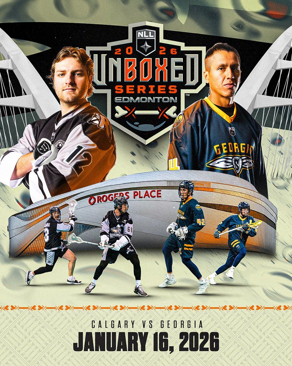 Calgary Roughnecks vs Georgia Swarm at Rogers Place, 16 January | Event in Edmonton | AllEvents