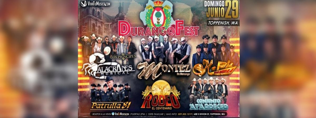 DURANGO FEST EN TOPPENISH, 29 June | Event in Toppenish | AllEvents