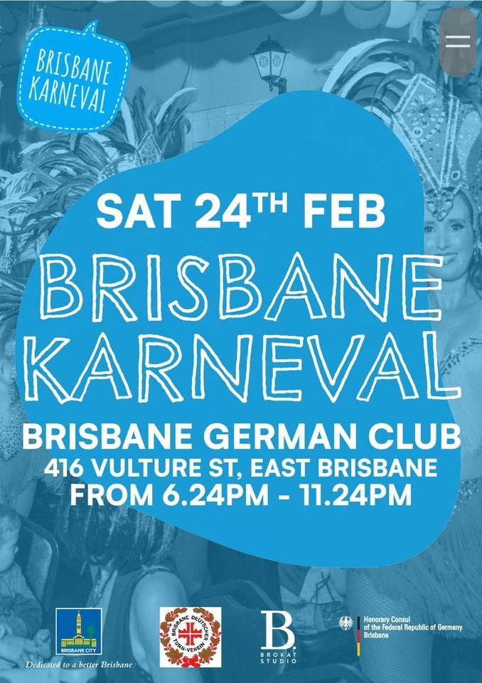 BRISBANE KARNEVAL 2025, Brisbane German Club, February 24 2025