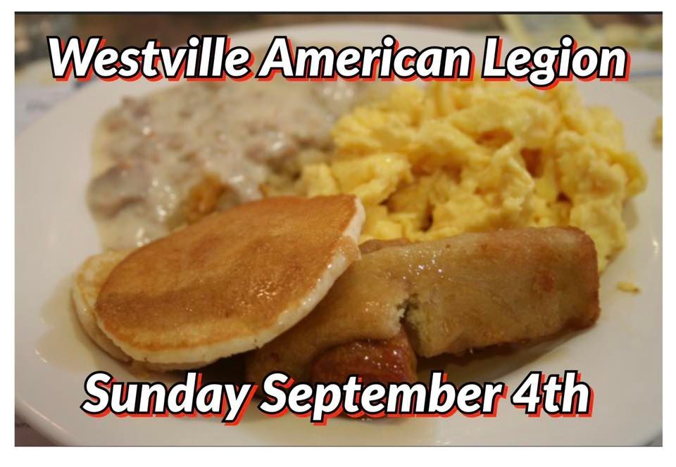 SUNDAY BREAKFAST LABOR DAY WEEKEND, Martin F Vutrick Westville American