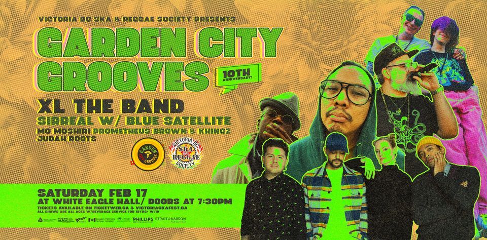 XL THE BAND, SIRREAL w/ BLUE SATELLITE, MO MOSHIRI, PROMETHEUS BROWN w ...