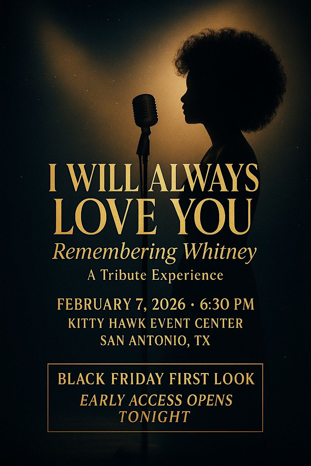 I Will Always Love You- Remembering Whitney, 7 February | Event in Universal City | AllEvents