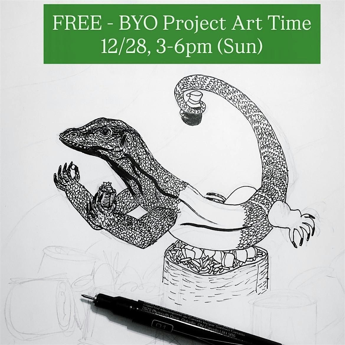 FREE - BYO Project Art Afternoon, 28 December | Event in Chicago | AllEvents