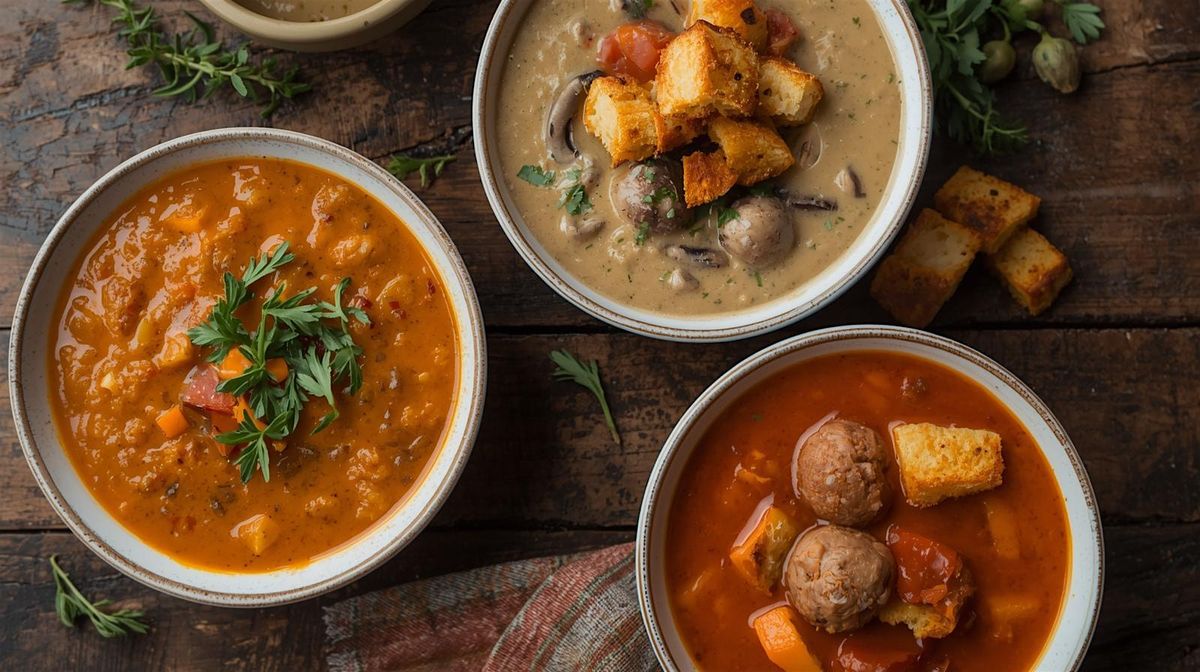 Seasonal Soups (Winter Garden), 1 February | Event in Winter Garden | AllEvents