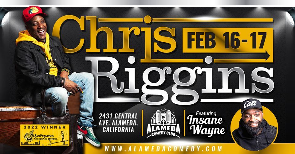 Chris Riggins at the Alameda Comedy Club, Alameda Comedy Club, February ...
