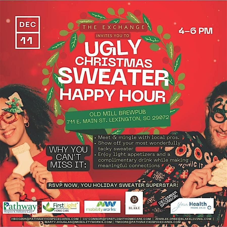 The Exchange- Networking Happy Hour, 11 December | Event in Lexington | AllEvents