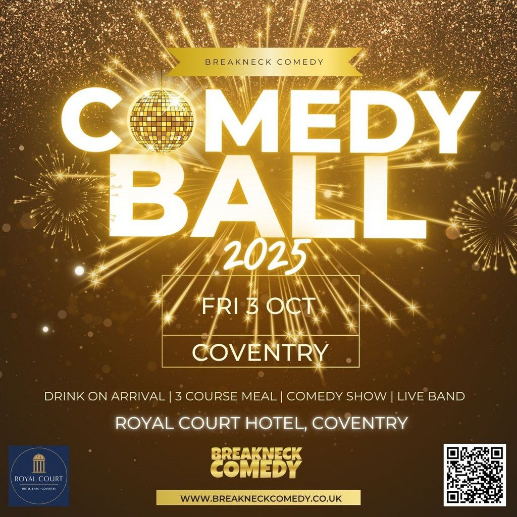 COMEDY BALL : Coventry, 3 October | Event in Coventry | AllEvents