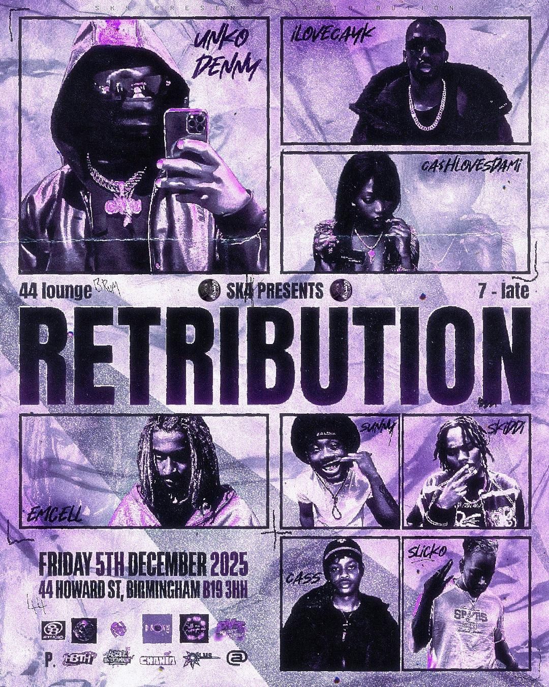 SK4 PRESENTS: RETRUBUTION, 5 December | Event in Birmingham | AllEvents
