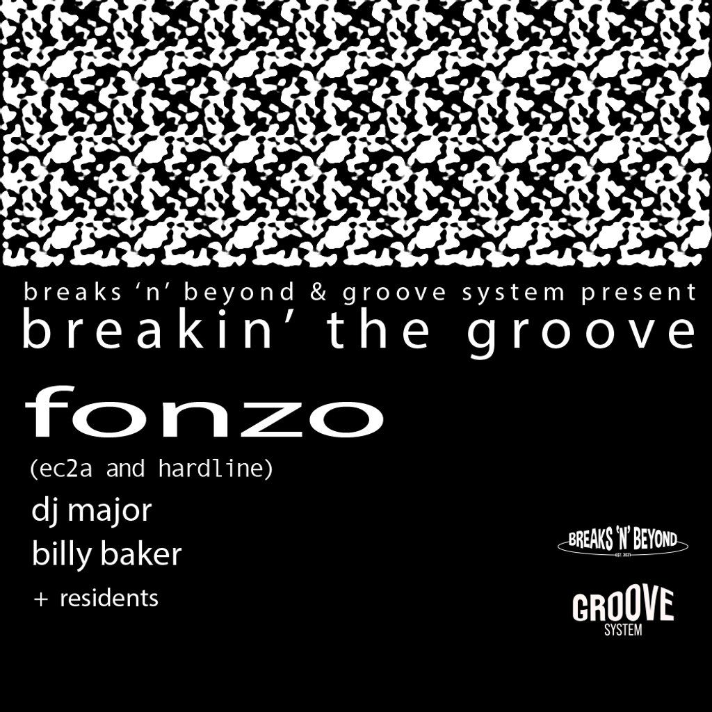 Fonzo, DJ Major, Billy Baker Breakin The Groove, Bar 105 Cathays