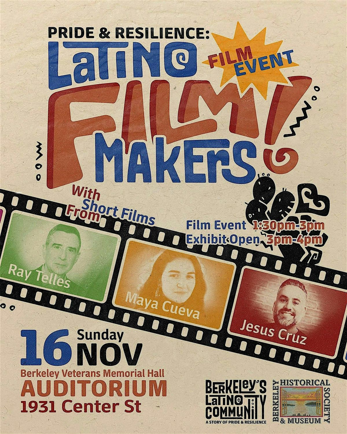Pride & Resilience: Latino Filmakers, 16 November | Event in Berkeley | AllEvents