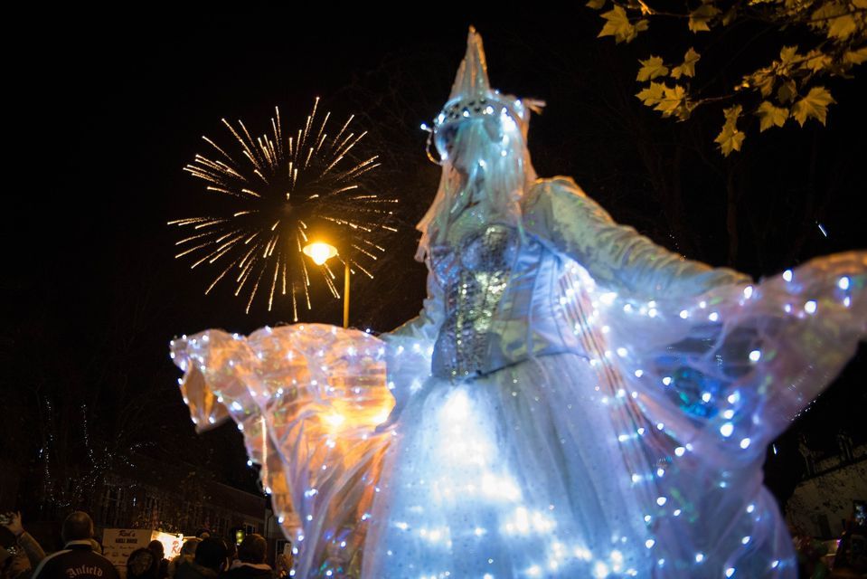Banburys Christmas Lights Switch On!, Market Place & Bridge Street, Banbury, November 27 2022