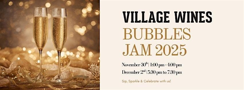 ✨ Bubbles Jam 2025 – Two Days to Sip, Sparkle & Celebrate! ✨, 30 November | Event in Woodinville