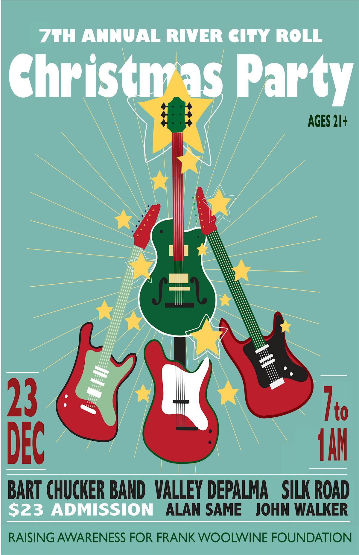 7th Annual Christmas Party with Bart Chucker and Friends, 23 December | Event in Richmond | AllEvents