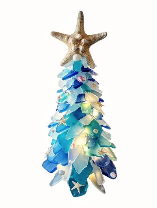 Seaglass Christmas Tree 12/4, Gather 2 Grow, New Symrna Beach