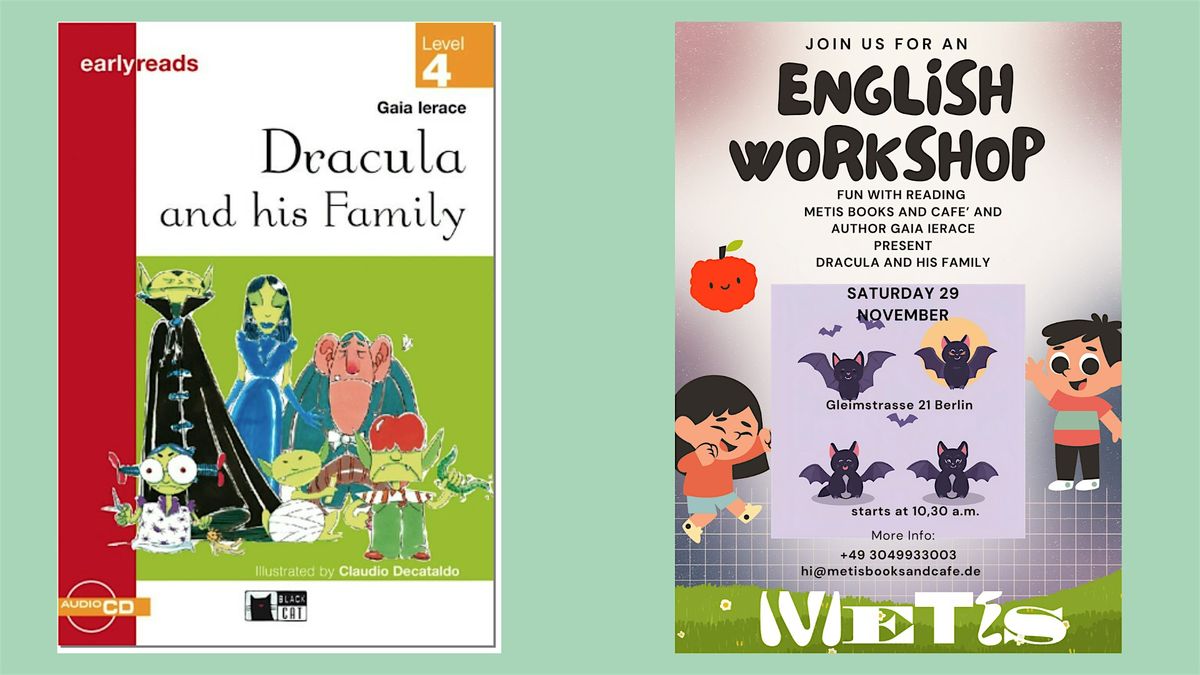 Workshop for kids - Dracula and his family, 29 November | Event in Berlin | AllEvents