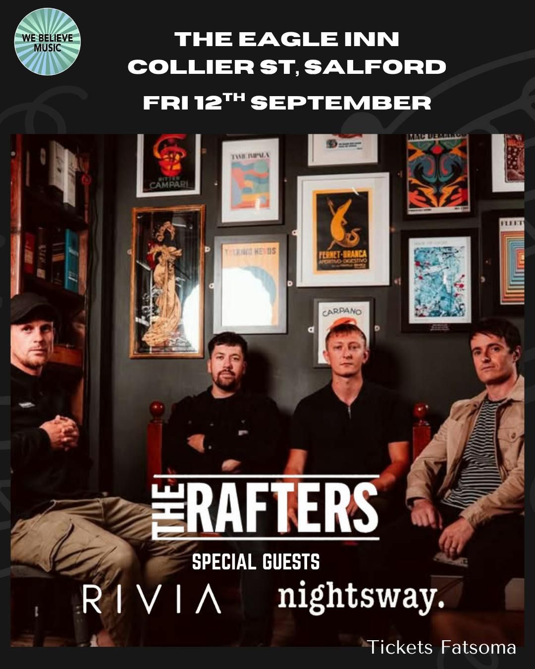 THE RAFTERS AND GUESTS, 12 September | Event in Manchester | AllEvents