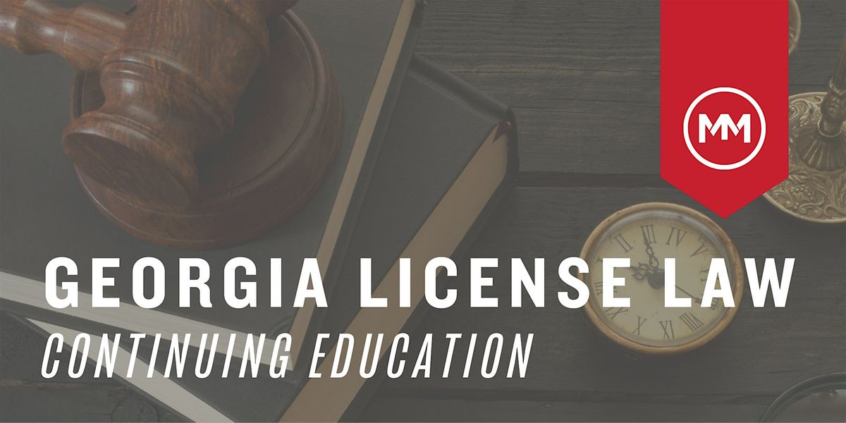 Georgia License Law CE Class, 17 December | Event in Winder | AllEvents