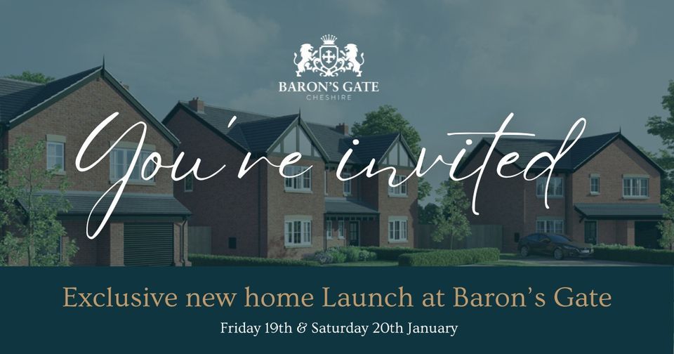 Barons Gate Exclusive Launch, BARON’S GATE, MILL LANE, BULKELEY SY14