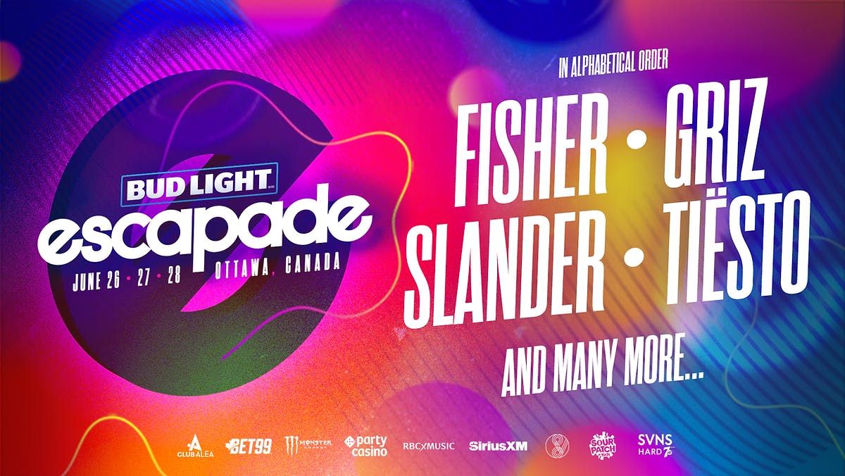 Escapade Music Festival - 3 Day Pass, 26 June | Event in Ottawa | AllEvents