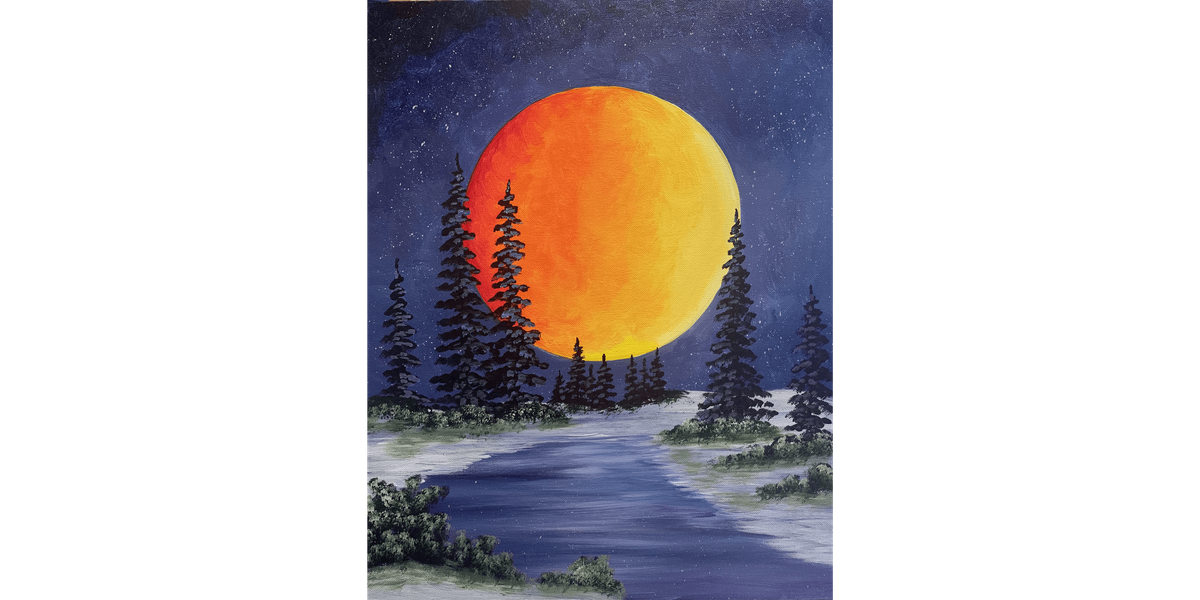 Midnight Glow - Paint and Sip in Tyler | Classpop!™, 13 December | Event in Tyler | AllEvents