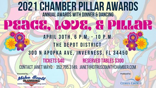 2020 2021 Chamber Pillar Awards 300 N Apopka Ave Inverness Fl 34450 4202 United States April 30 2021 Allevents In Christmas Show Citrus County Fl 2021