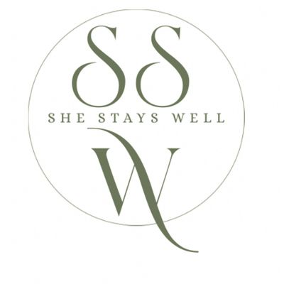 She Stays Well logo