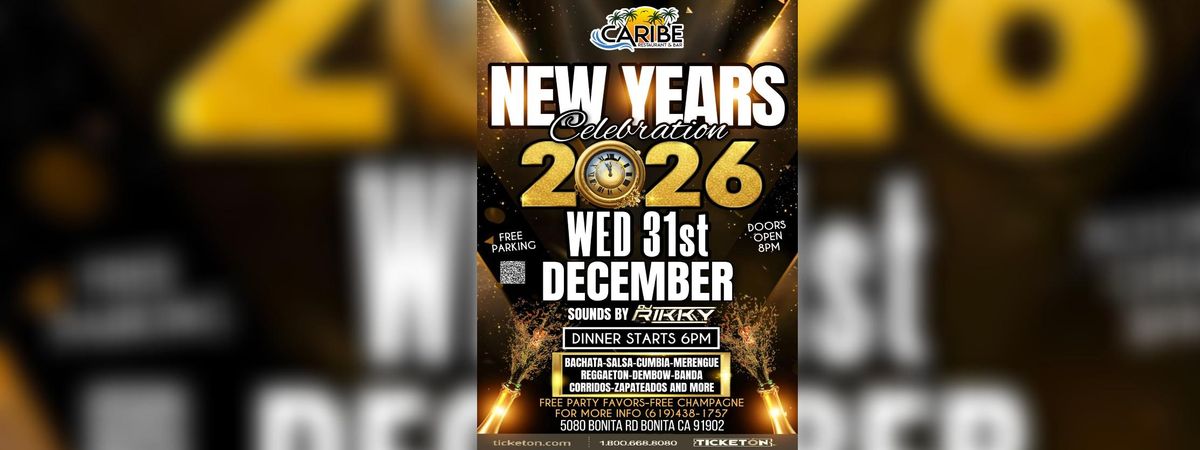 NEW YEAR CELEBRATION 2026, 31 December | Event in Bonita | AllEvents