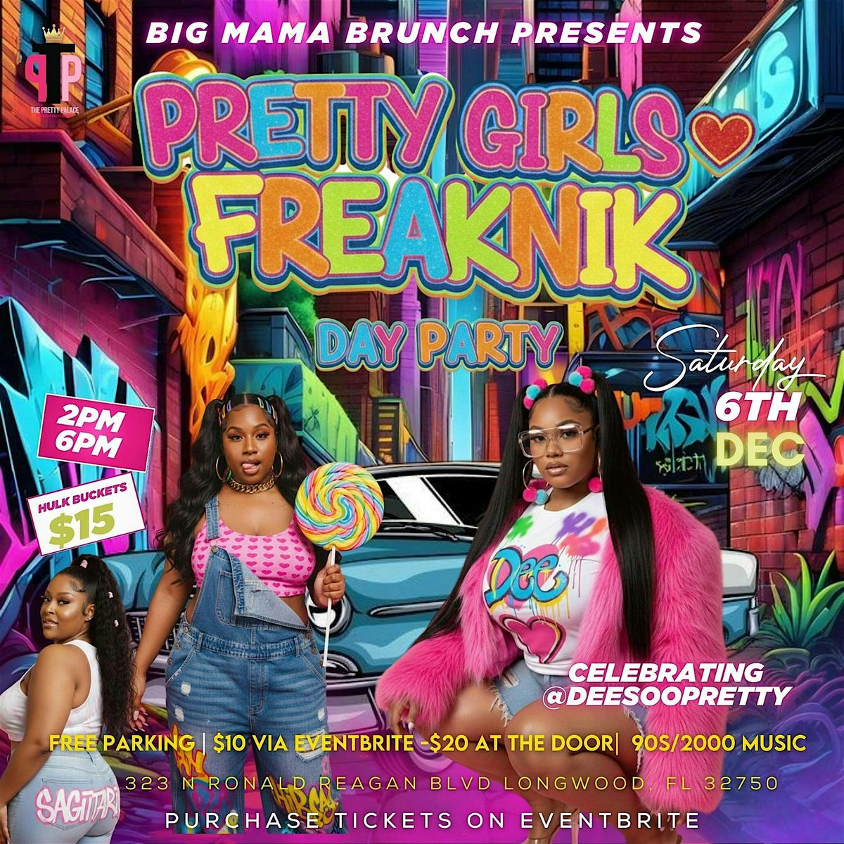 Pretty Girls ❤️ Freak Nik, 6 December | Event in Longwood | AllEvents