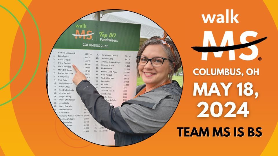 MS is BS Walk MS 2024, Capital University Memorial Gateway, Bexley