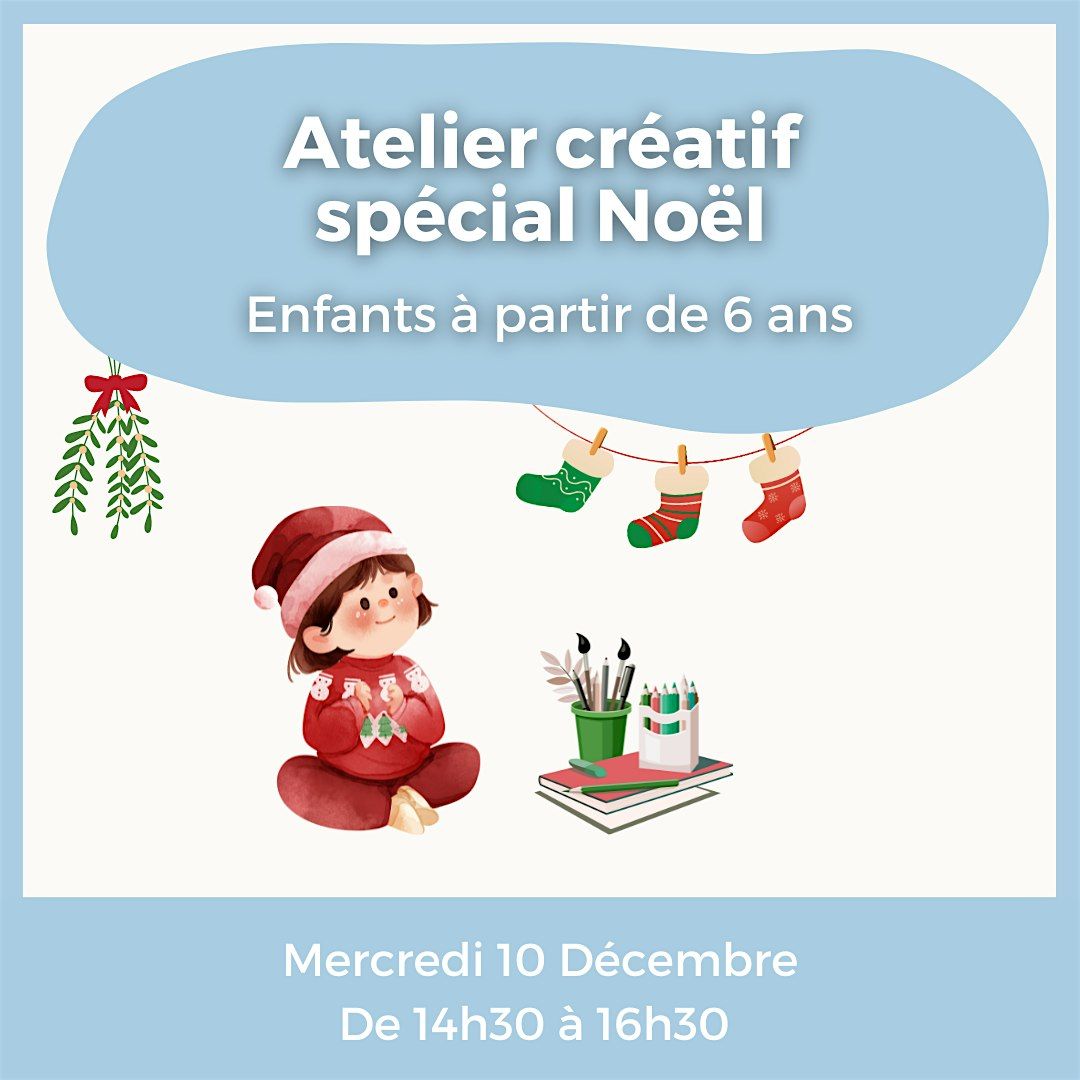 Atelier créatif pour les enfants - Noël, 10 December | Event in Issy-les-Moulineaux | AllEvents