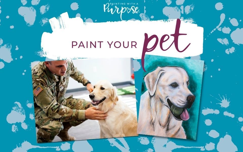 Dogtopia Partnership Paint Your Pet!, Painting with a Twist (Plano