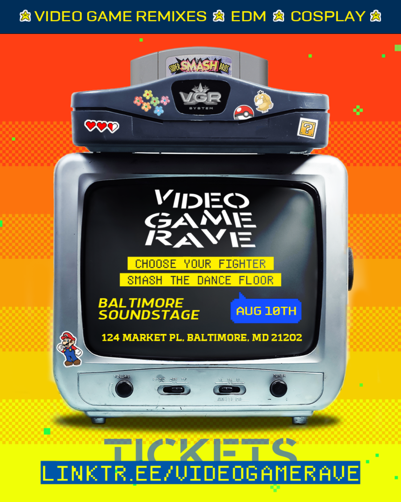 Video Game Rave at House of Independents, 18 July | Event in Asbury Park | AllEvents