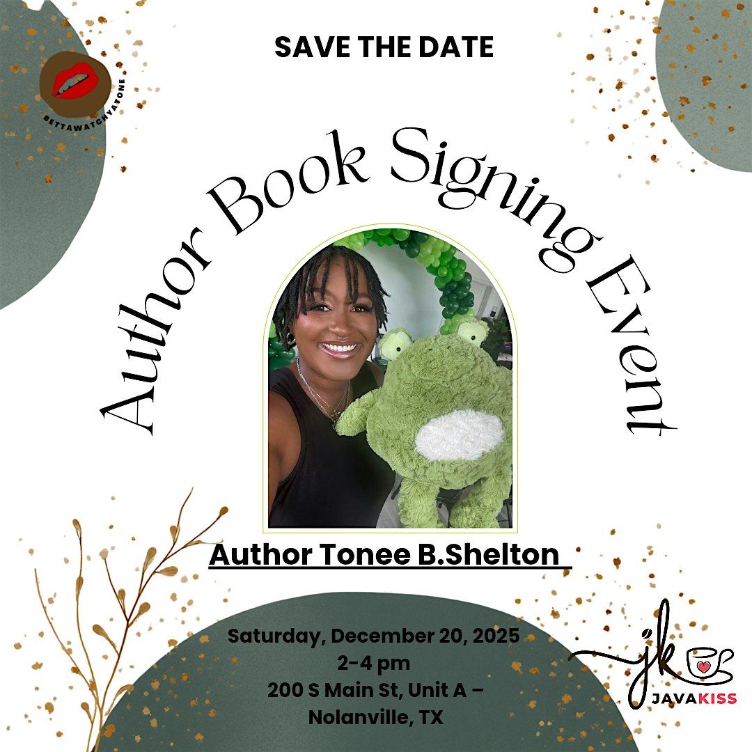 “Author Meet & Greet: The Scared Frog Takes the Leap, 20 December | Event in Nolanville | AllEvents
