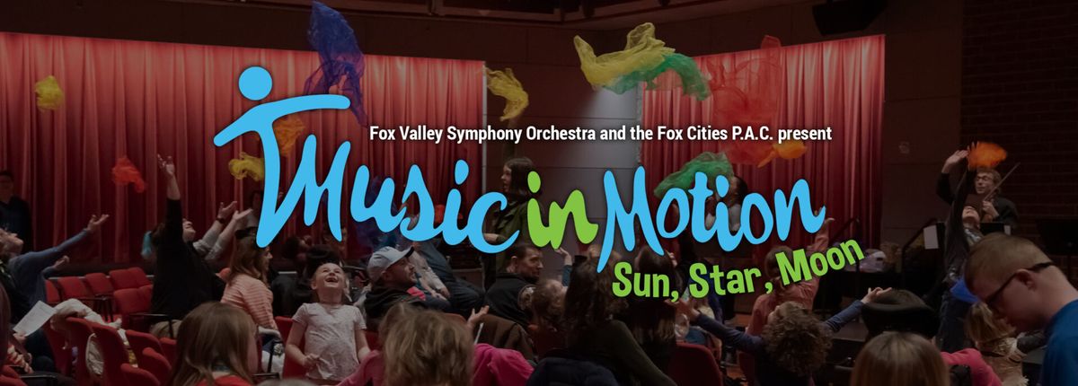 Fox Valley Symphony - Music In Motion at Fox Cities Performing Arts Center, 14 March | Event in Appleton | AllEvents