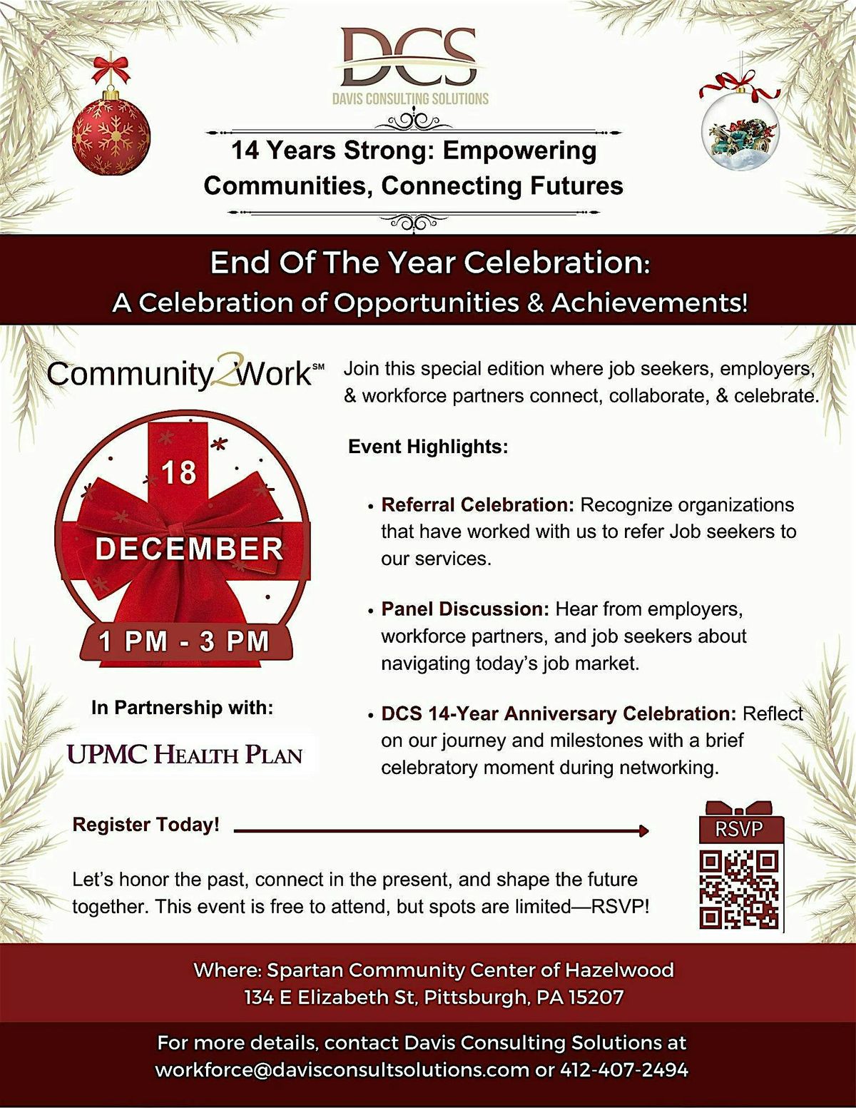 End of the Year Celebration!, 18 December | Event in Pittsburgh | AllEvents