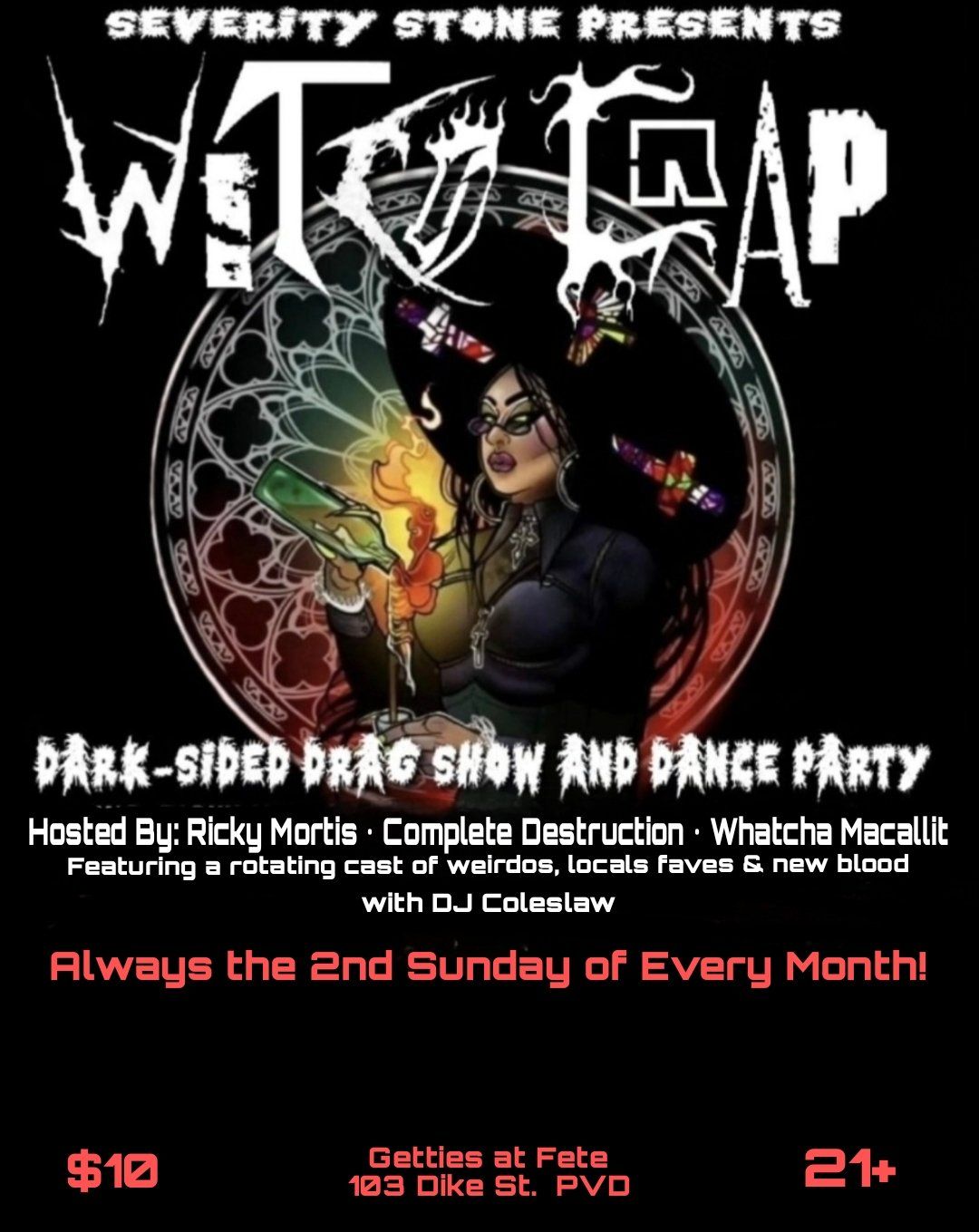 Witch Crap - Dark-Sided Drag Show and Dance Party, 13 December | Event in Providence | AllEvents