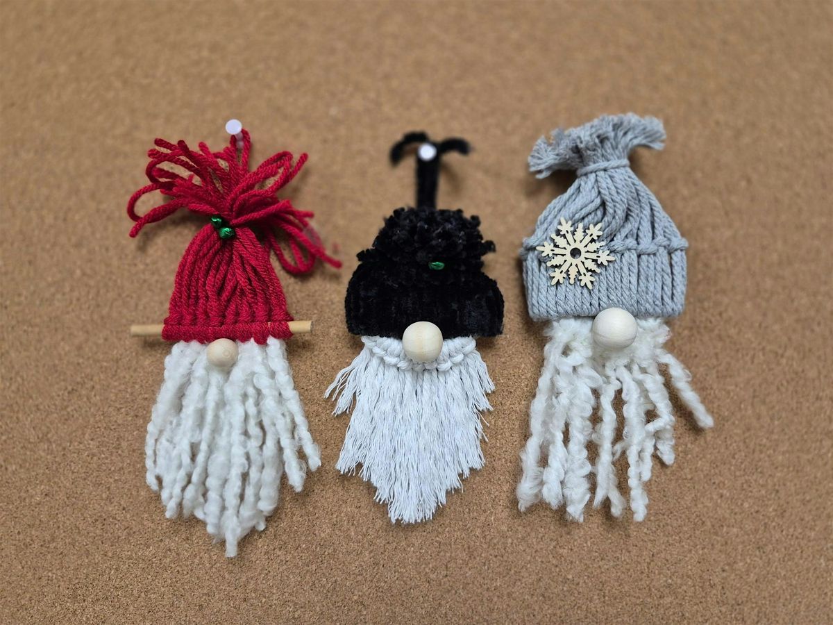 Gnome For The Holidays: Macrame Ornament Workshop, 5 December | Event in Toledo | AllEvents