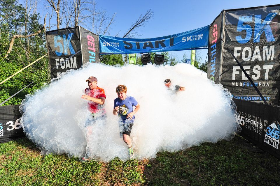 The 5K Foam Fest Barrie - July 22, 2023, 22 July | Event in Barrie | AllEvents.in