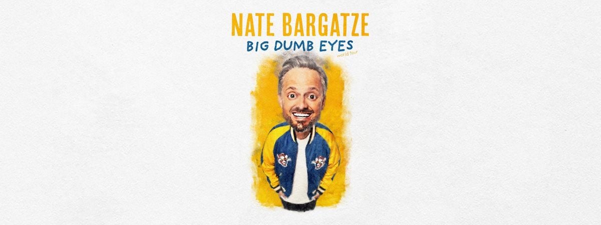Nate Bargatze: Big Dumb Eyes World Tour, 3 October | Event in Cleveland | AllEvents
